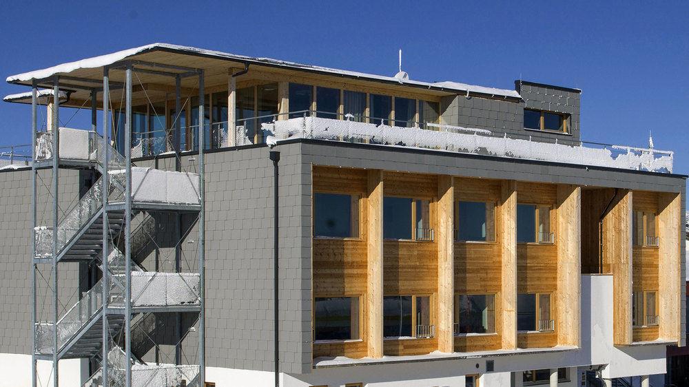 Hotel Venet Gipfelhütte Zams Exterior foto