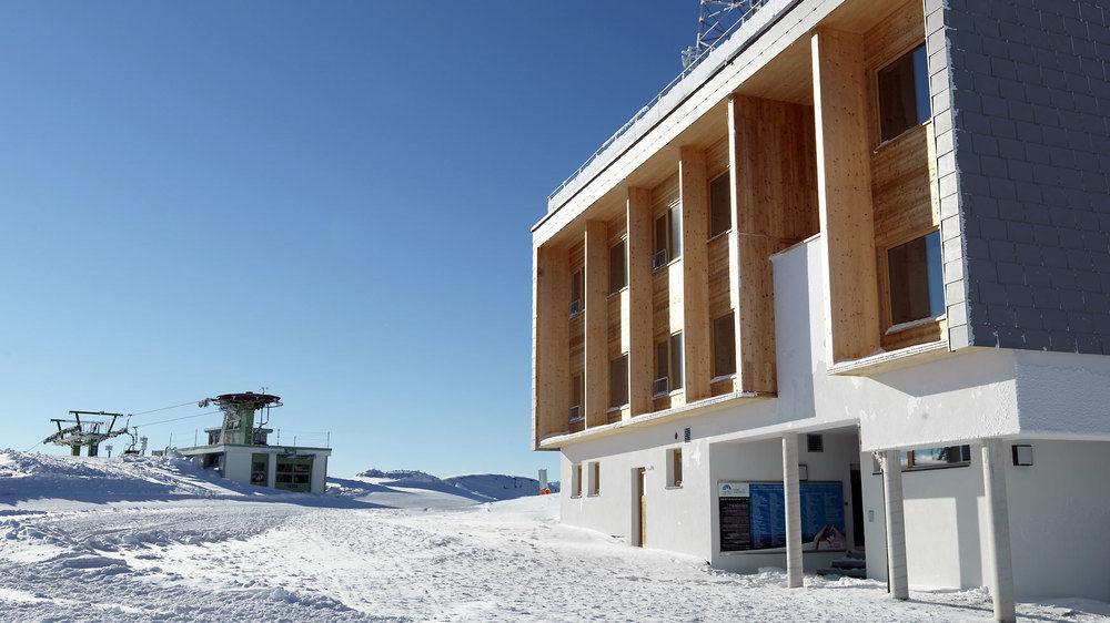 Hotel Venet Gipfelhütte Zams Exterior foto