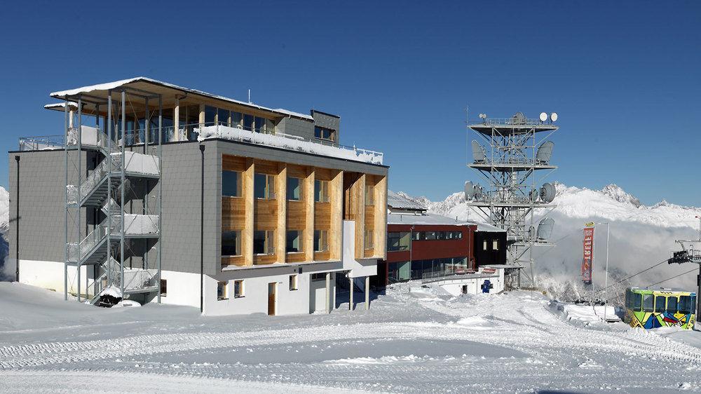 Hotel Venet Gipfelhütte Zams Exterior foto